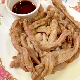 鶏せせり～焼き肉のたれ